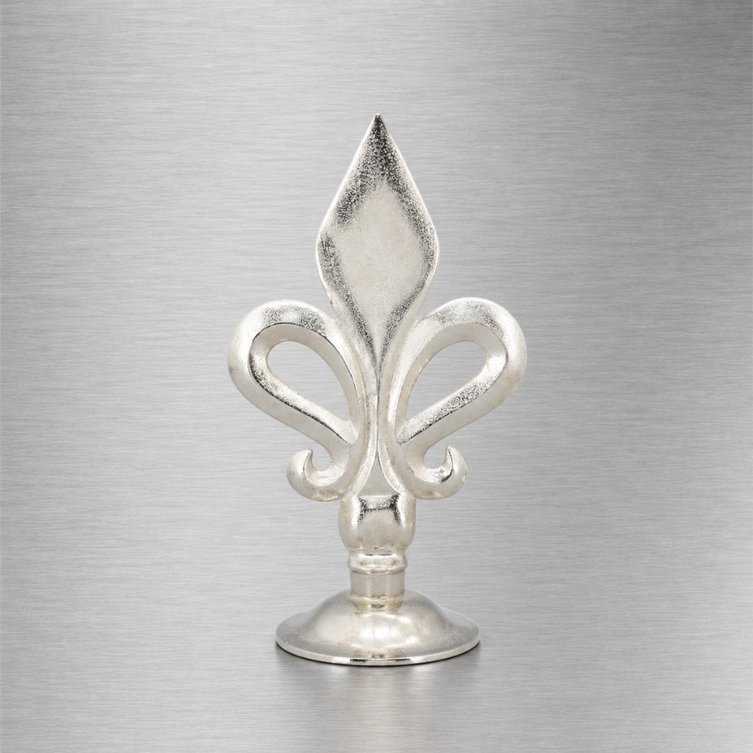 Französische Lilie GROS, Aluminium, 29x19x55 cm