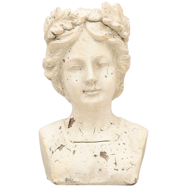   FrauenBüste Dur, Polyresin, 13x11x21 cm