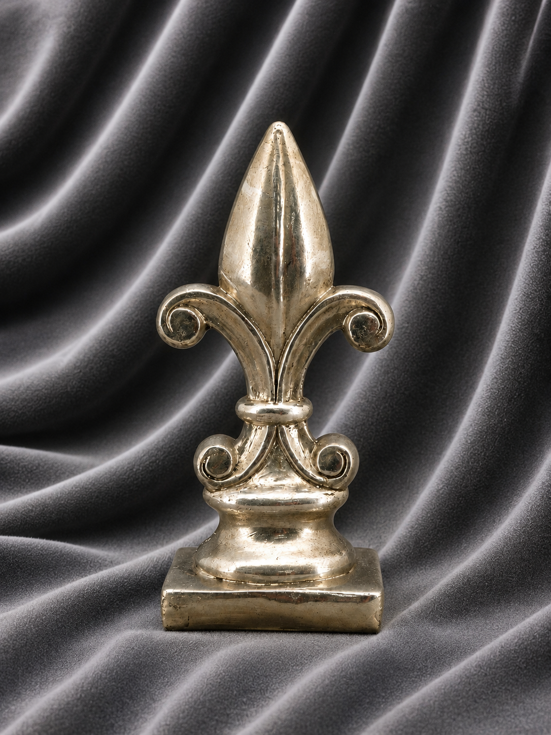 Exner Lilie ArgenT, silber, Polyresin, 15,5x11x32 cm