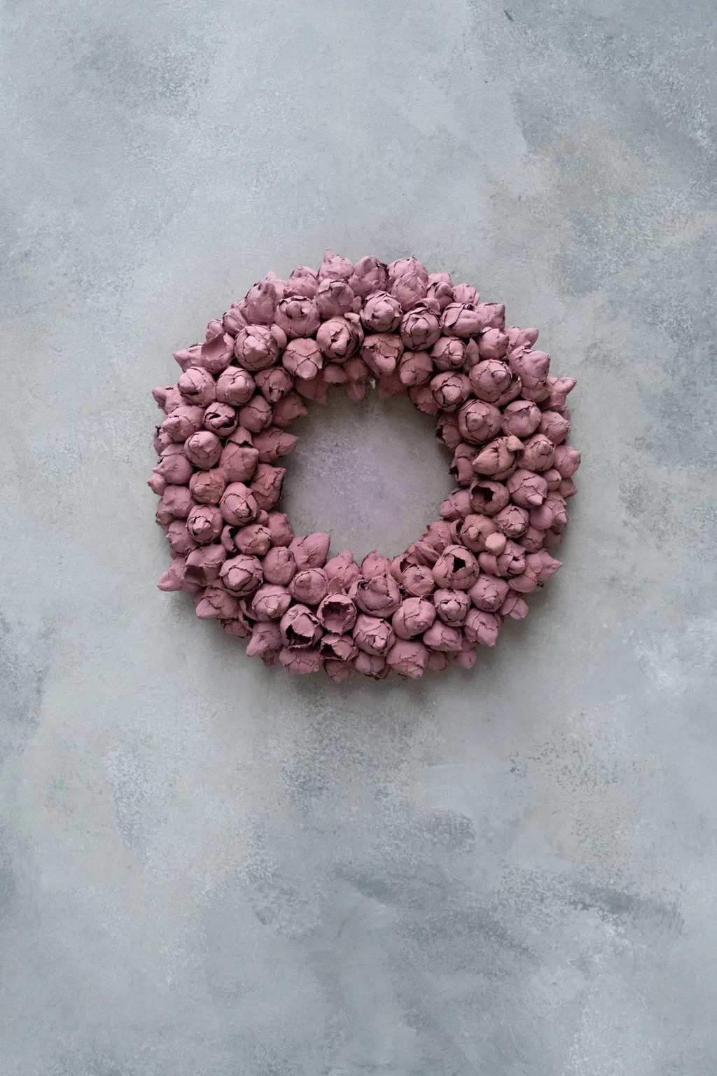 Coco fruit wreath Clay pink 